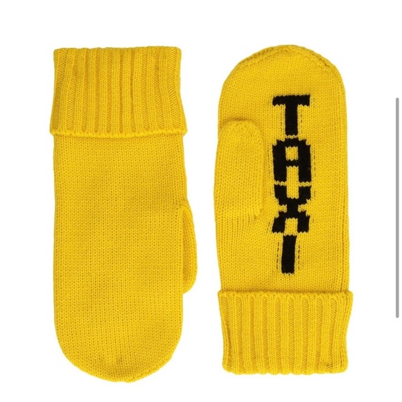 Kate Spade New York Taxi Mittens - Picture 2 of 2
